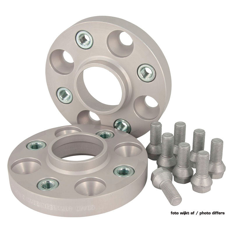 H&R, sistema adattatore DRA PCD 60 mm per asse - interasse fori 4x100-5x130 - mozzo 57,1 mm->71,6 mm - misura bulloni M12x1.50