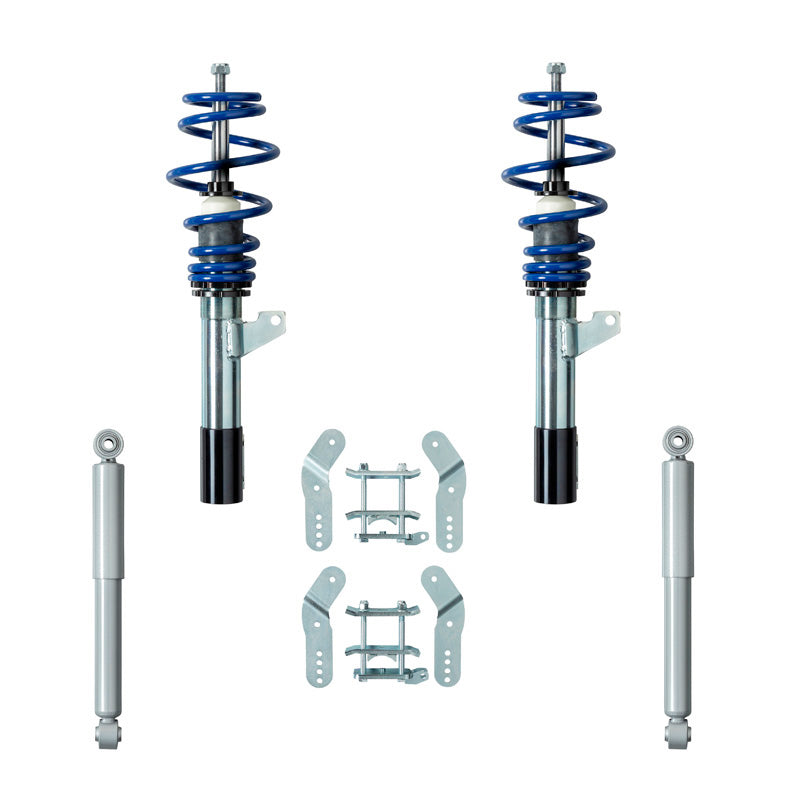 Bonrath suspensión roscada, compatible con Volkswagen Caddy III excl. 1.9TDi DSG/2.0TDi/4-Motion 2004-2015 & Caddy IV excl. 2.0TDi/4-Motion 2015-