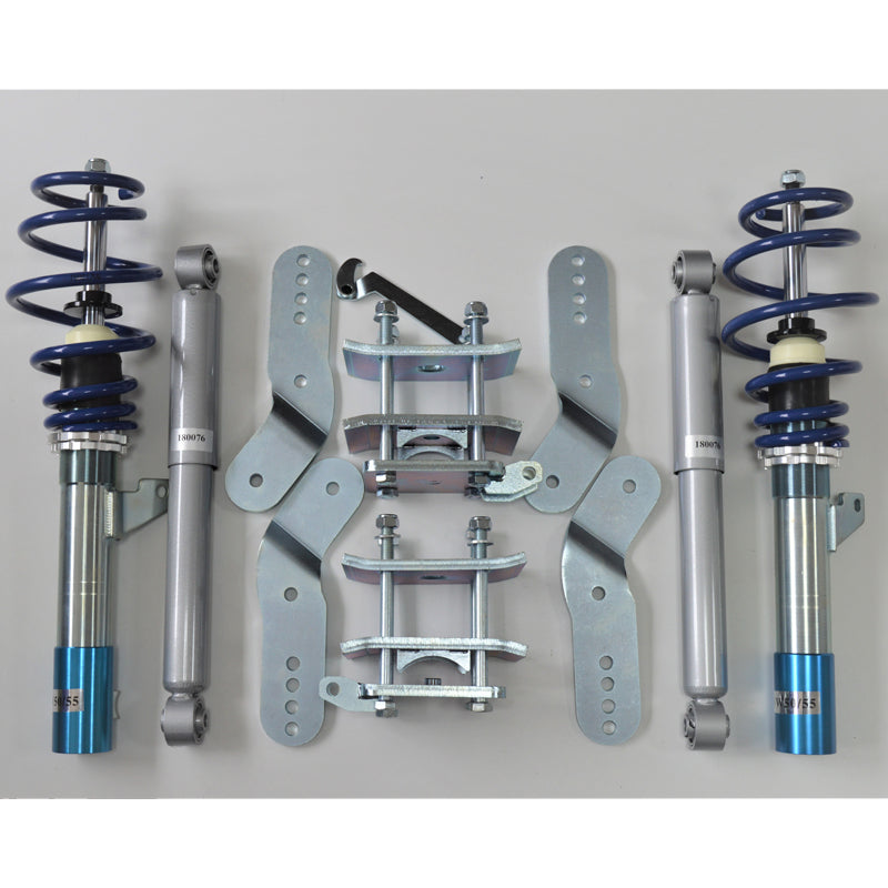 Bonrath assetto coilover, adatto a Volkswagen Caddy III 1.9TDi DSG/2.0TDi/DSG escl. 4-Motion 2004-2015 e Caddy IV 2.0TDi escl. 4-Motion 2015-