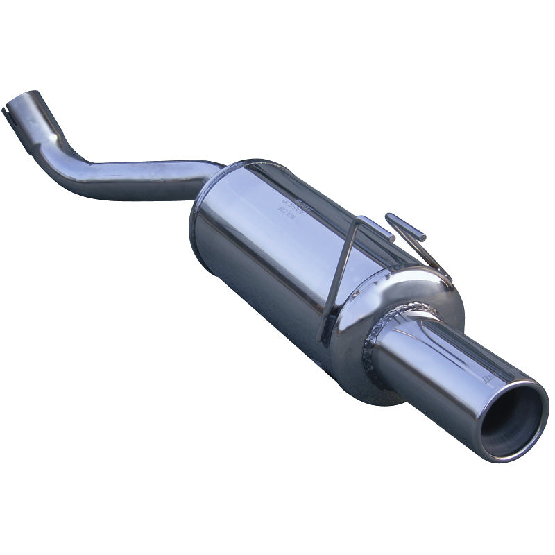 InoXcar, escape deportivo, compatible con Alfa Romeo 145 1.4 TS (103HP) 1994-1997 80mm