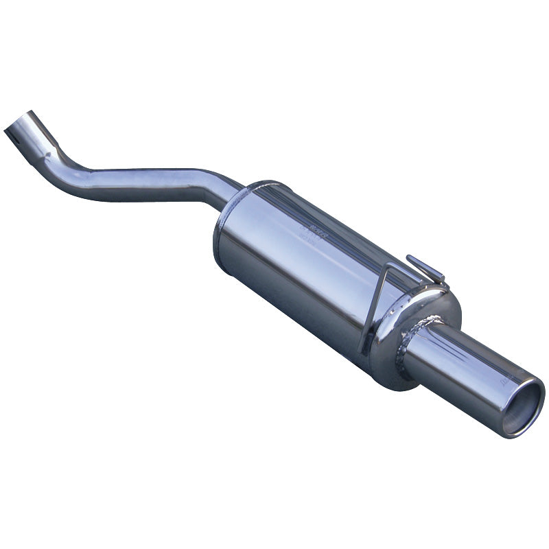 InoXcar, sistema de escape deportivo, para Alfa Romeo 145 1.6 TS (120HP) 1994-2000 80mm