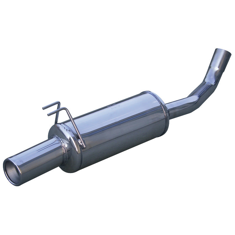 InoXcar, escape deportivo, compatible con Alfa Romeo 145 2.0 TS (150HP) 1996- 80mm