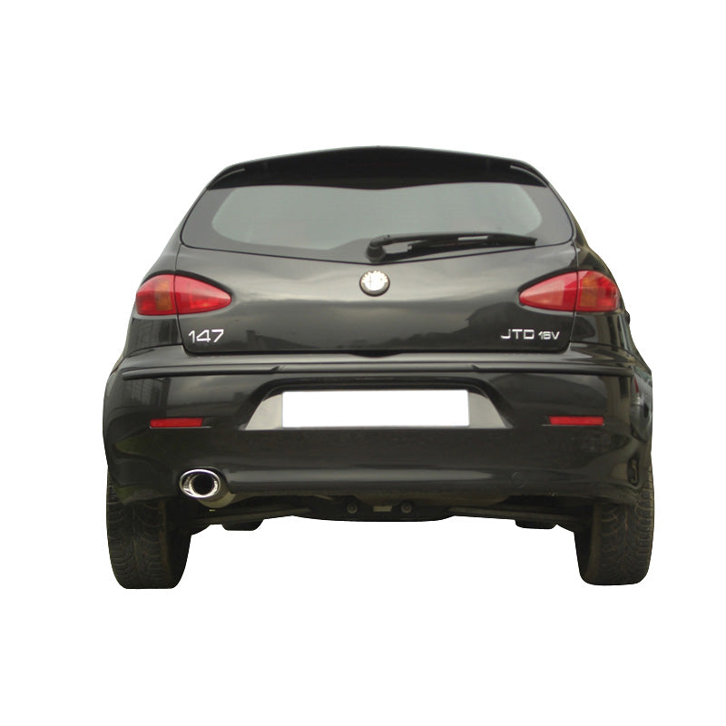 InoXcar, scarico sportivo, compatibile con Alfa Romeo 147 1.9 JTD 2002- 120x80mm