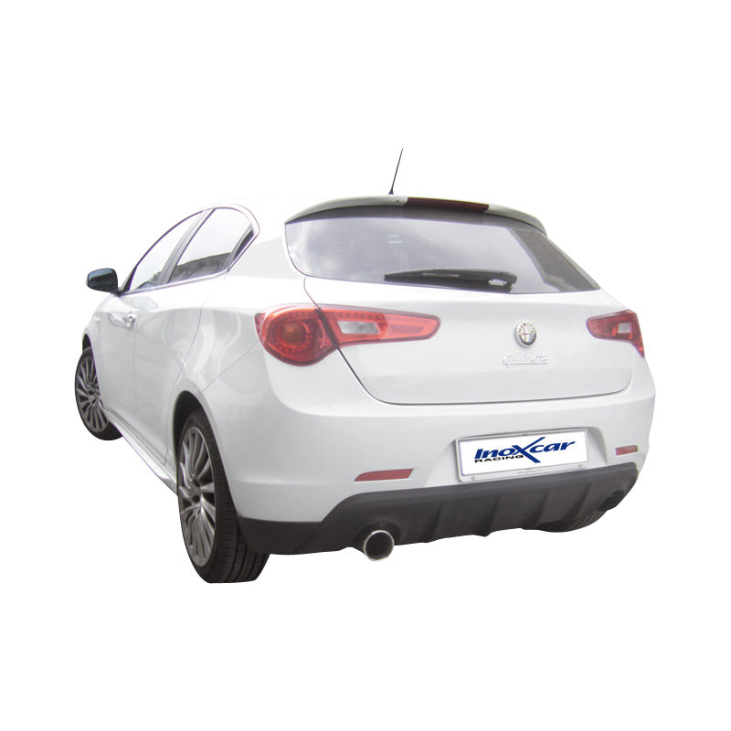 InoXcar, scarico sportivo, compatibile con Alfa Romeo Giulietta 1.4T Multiair (170HP) 2010- 102mm Round