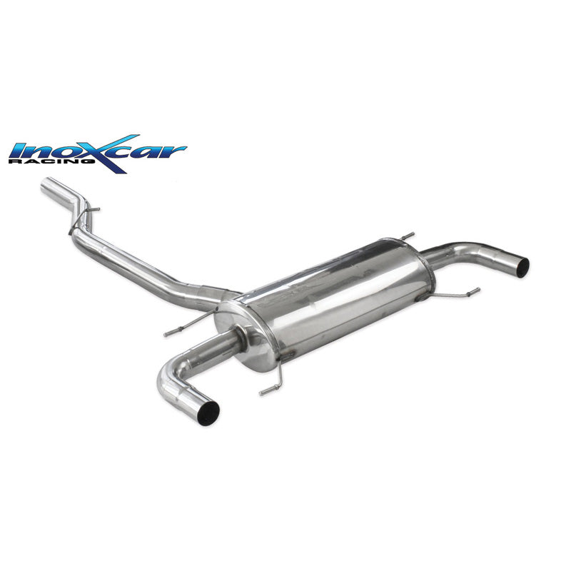 InoXcar, doppio scarico sportivo, adatto a Alfa Romeo Guilia 2.0 200hp 2016- (solo con diffusore Q4)