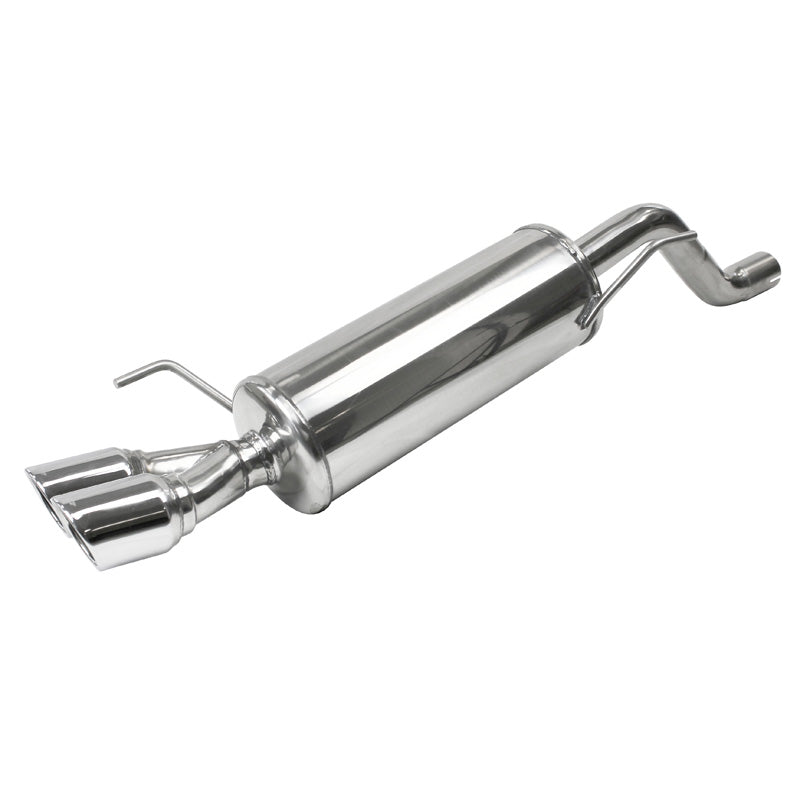 InoXcar, sports exhaust, fits Alfa Romeo Mito 1.4 TB 155hp 2008- Ø 55 2x80mm X-Race
