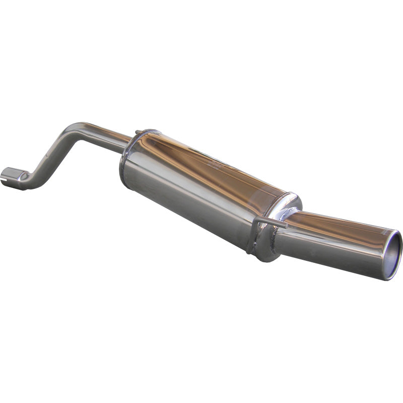 InoXcar, Sports exhaust, fits Alfa Romeo Mito 1.4TB QV (170HP) 2009- Ø55mm 102mm