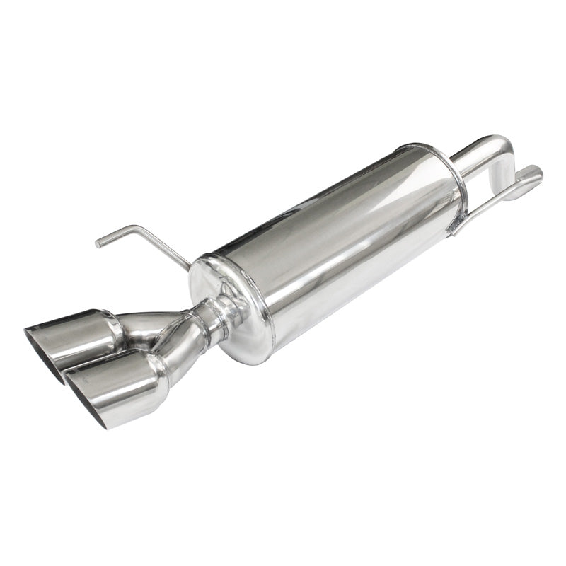 InoXcar, Sports exhaust, fits Alfa Romeo Mito 1.4i 78hp 2013- Ø 42 2x80mm Racing
