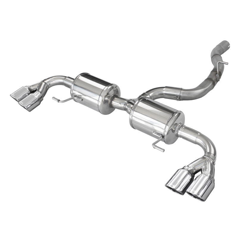 InoXcar, Double échappement sport, pour Audi A1 (8X) S1 2.0 TFSI 231hp Quattro Sportback 2014- 2x80mm X-Race