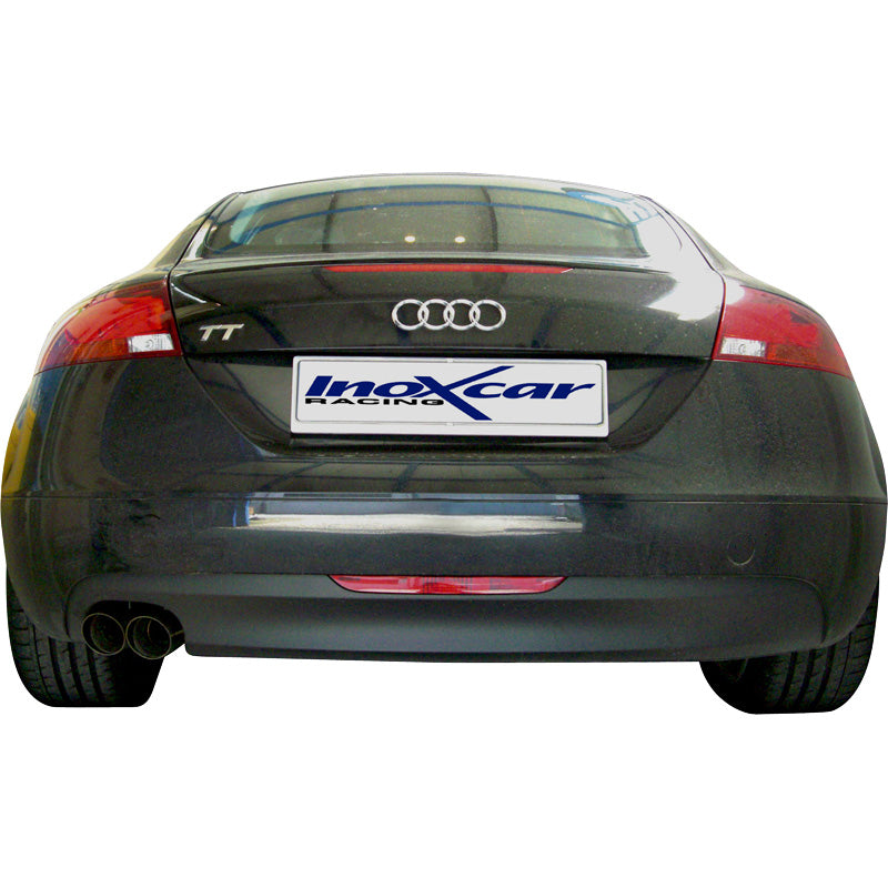 InoXcar, sportovní výfuk, pasuje na Audi TT 2.0 TFSi (200HP) 2006- 2x80mm Racing