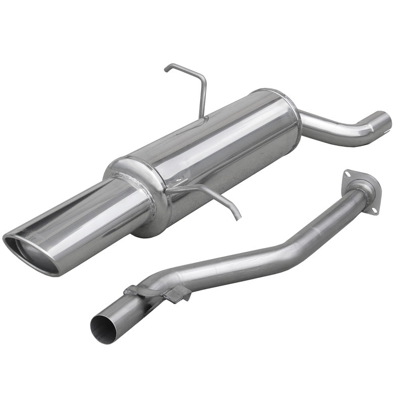 InoXcar, Sports exhaust, fits BMW 3-Series E36 318 Ti Compact 1994-2001 120x80mm