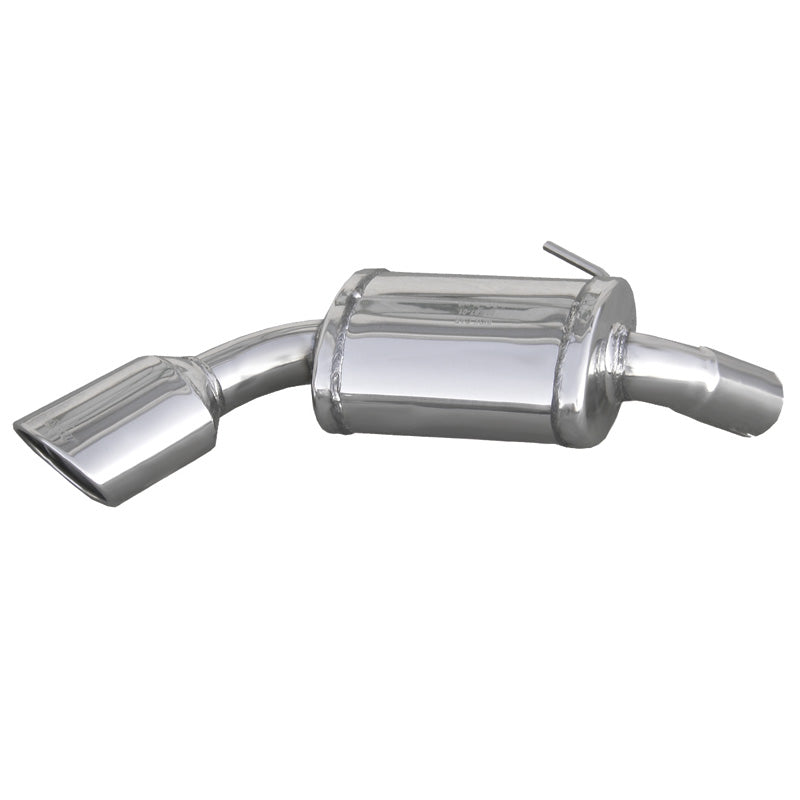 InoXcar, escape deportivo, compatible con BMW 1-Series E87 120D 2004- 120x80mm