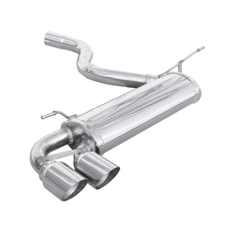 InoXcar, Échappement sport, compatible avec BMW 1-Series F21 5-doors 2.0 Turbo 125i 218HP 2013- 2x80mm Racing