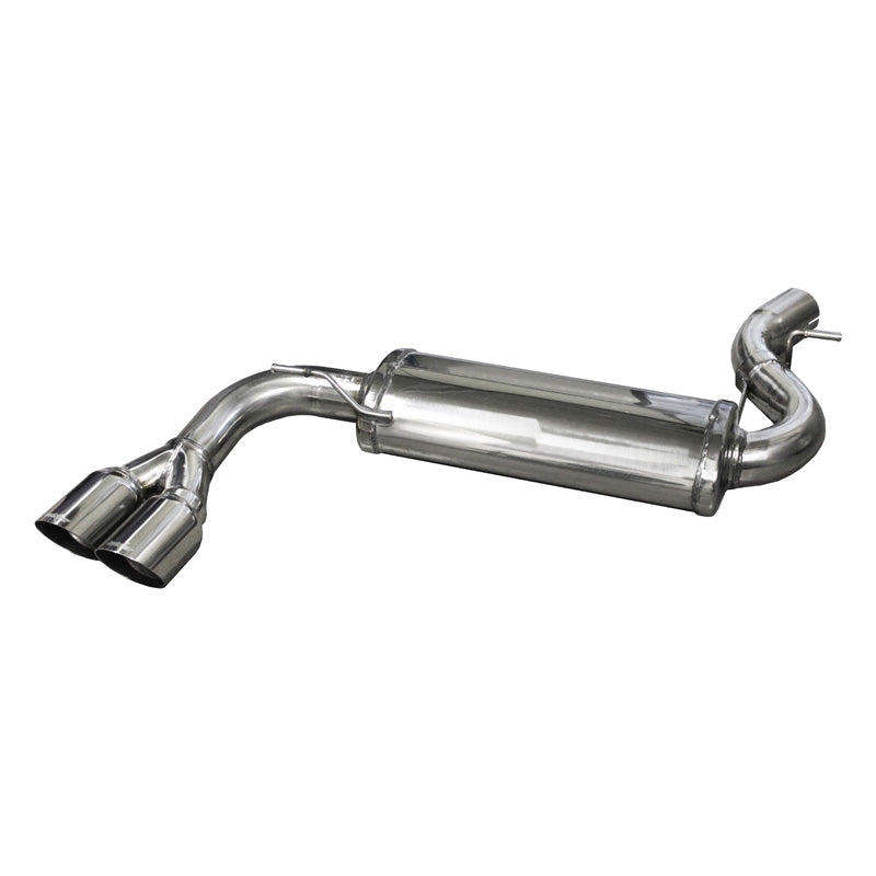 InoXcar, scarico sportivo, compatibile con BMW X3 Xdrive 2.0D (184HP) 2011- 2x80mm Racing