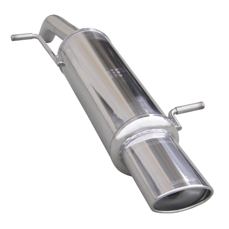 InoXcar, scarico sportivo, adatto per Citroën C2 1.1 (60HP) 2003- 120x80mm