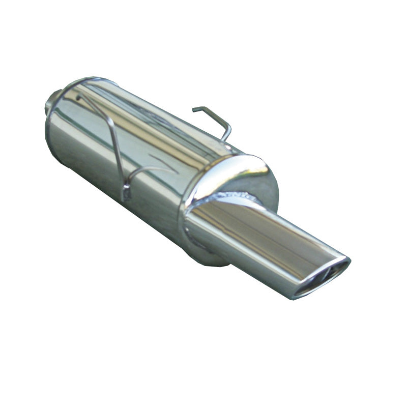 InoXcar, Sports exhaust, fits Citroën Saxo 1.6 16v VTS (118HP) 1999- 120x80mm