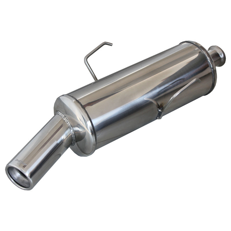 InoXcar, Sports exhaust, fits Citroën Saxo 1.6 16v VTS (118HP) 1999- 80mm