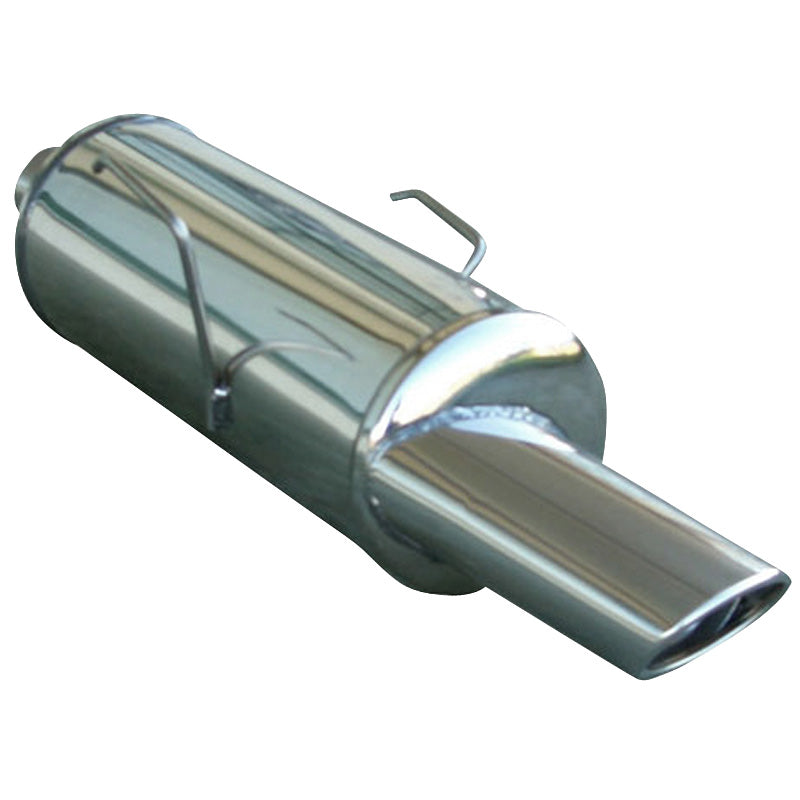 InoXcar, Sport exhaust, fits Citroën Saxo 1.4 (75HP) 1996- 120x80mm