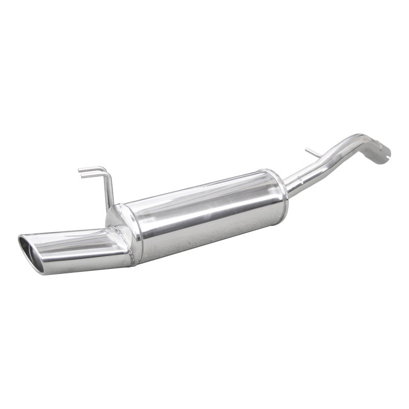 InoXcar, scarico sportivo, adatto a Fiat Bravo 1.9 MJET 8v (120HP) 2007- 120x80mm