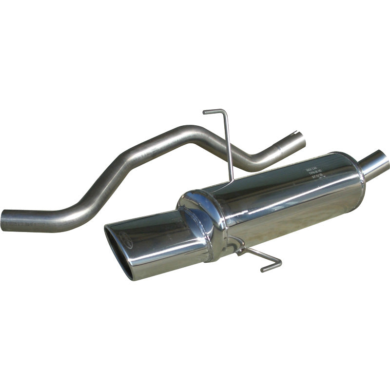 InoXcar, escape deportivo, compatible con Fiat Punto (188) 1.8 HGT 1999- 120mm