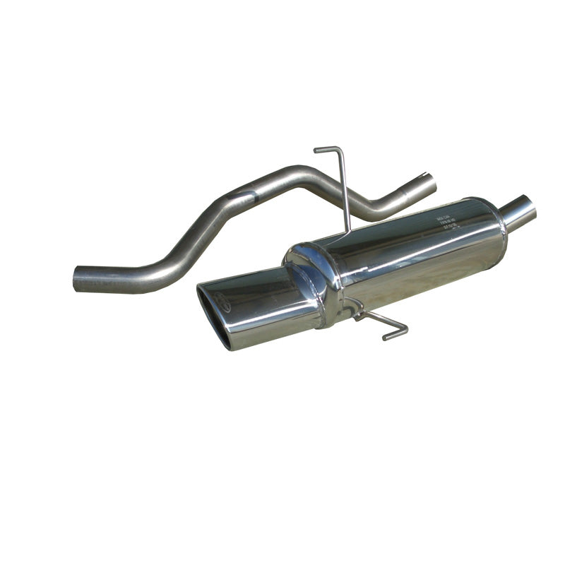 InoXcar, escape deportivo, compatible con Fiat Punto 2B (188) 1.8 16v (130HP) 2003- 120x80mm