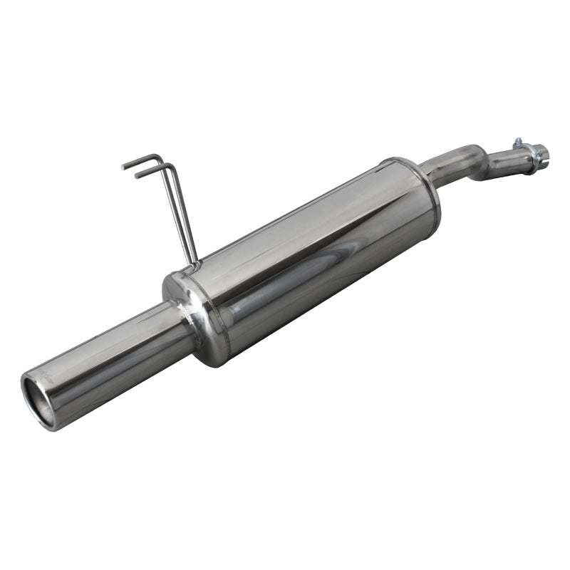 InoXcar, escape deportivo, compatible con Fiat Punto 2B (188) 1.3 MJET 2003- 80mm