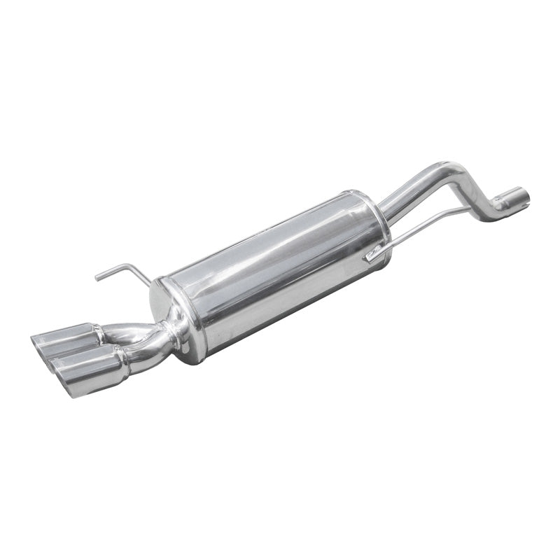 InoXcar, Sports exhaust, Fits Fiat Grande Punto (199) 1.4 Turbo T-Jet 120hp 2007- Ø 50 2x70mm Racing