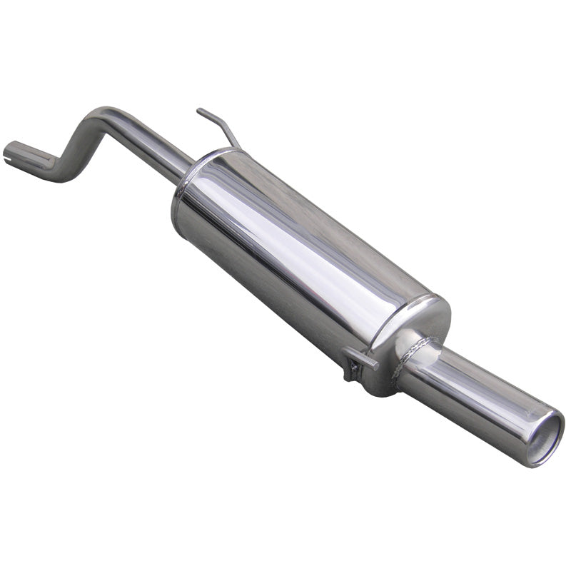 InoXcar, scarico sportivo, compatibile con Fiat Grande Punto 1.2 (65HP) 2006- Ø40mm 80mm