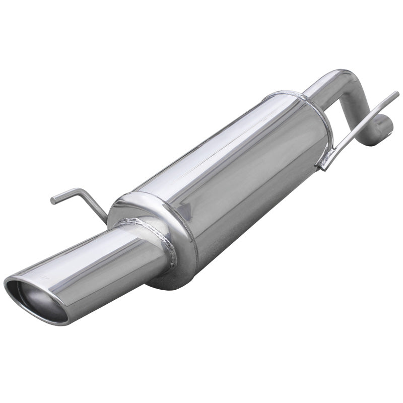 InoXcar, scarico sportivo, compatibile con Fiat Grande Punto 1.4T-Jet (155HP) 2007- 120x80mm (Ø60mm)