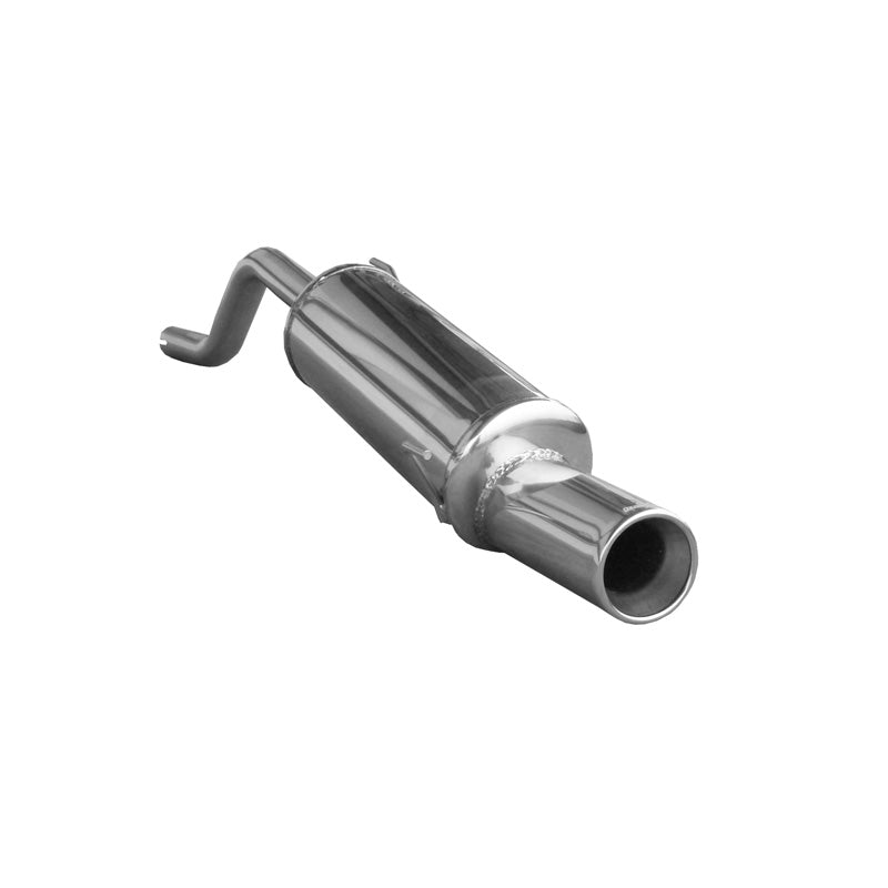 InoXcar, Sports exhaust, fits Fiat Punto Evo 1.4 (77HP) 2009- Ø42mm 102mm