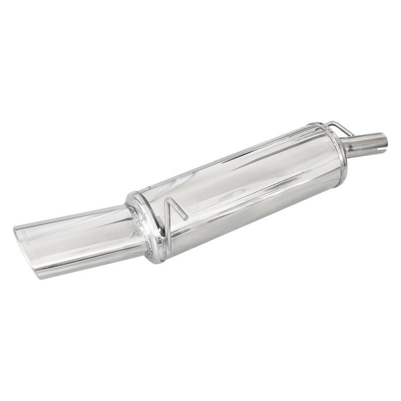 InoXcar, Sports exhaust, fits Ford Fiesta 1.2 16v (75HP) 2002- 120x80mm