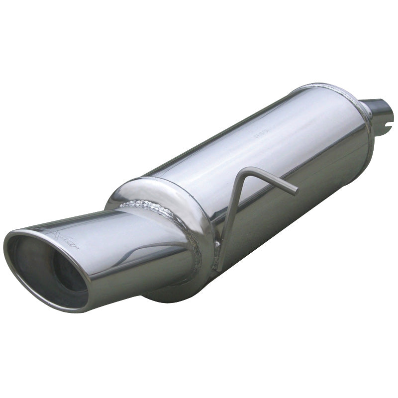 InoXcar, Sports exhaust, fits Ford Fiesta 1.4 TDCi (68HP) 2002- 120x80mm