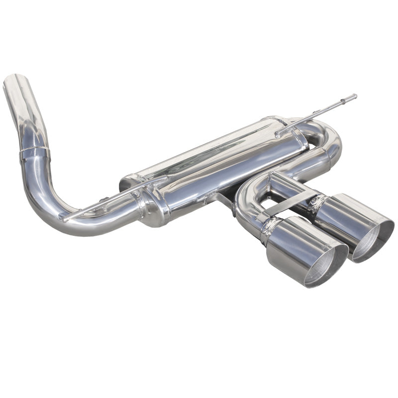 InoXcar, Sports Exhaust 'Center', Fits Ford Focus III 2.0ST (250HP) 2012- Ø60mm 2x114mm Racing