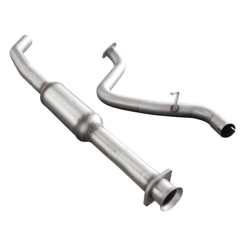 InoXcar, silenziatore centrale, compatibile con Subaru Impreza 2.5 WRX STi (300HP) 2008-