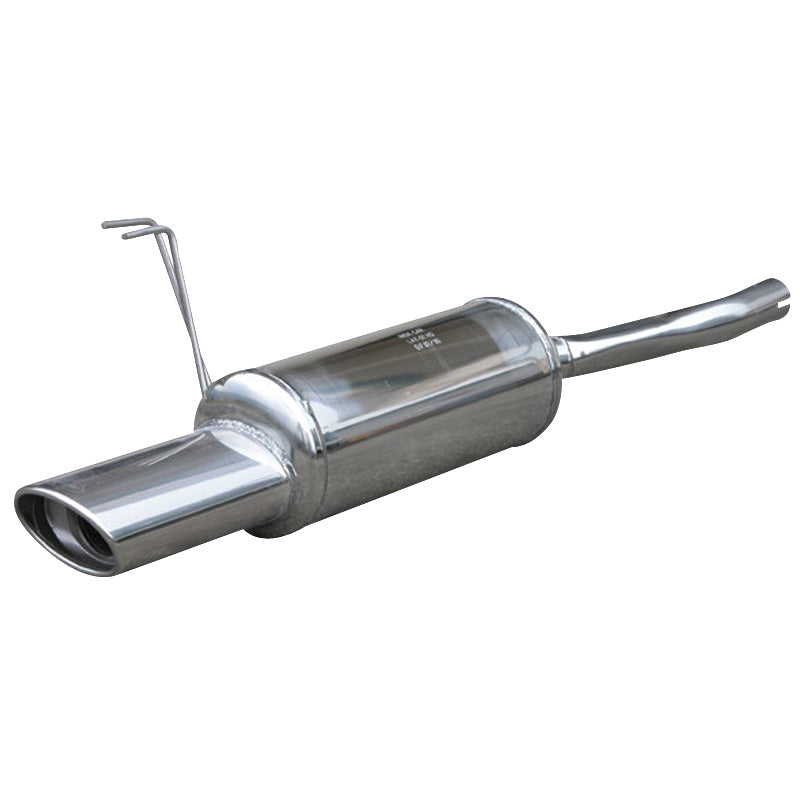 InoXcar, escape deportivo, compatible con Lancia Y 1.2 16v (80HP) 120x80mm