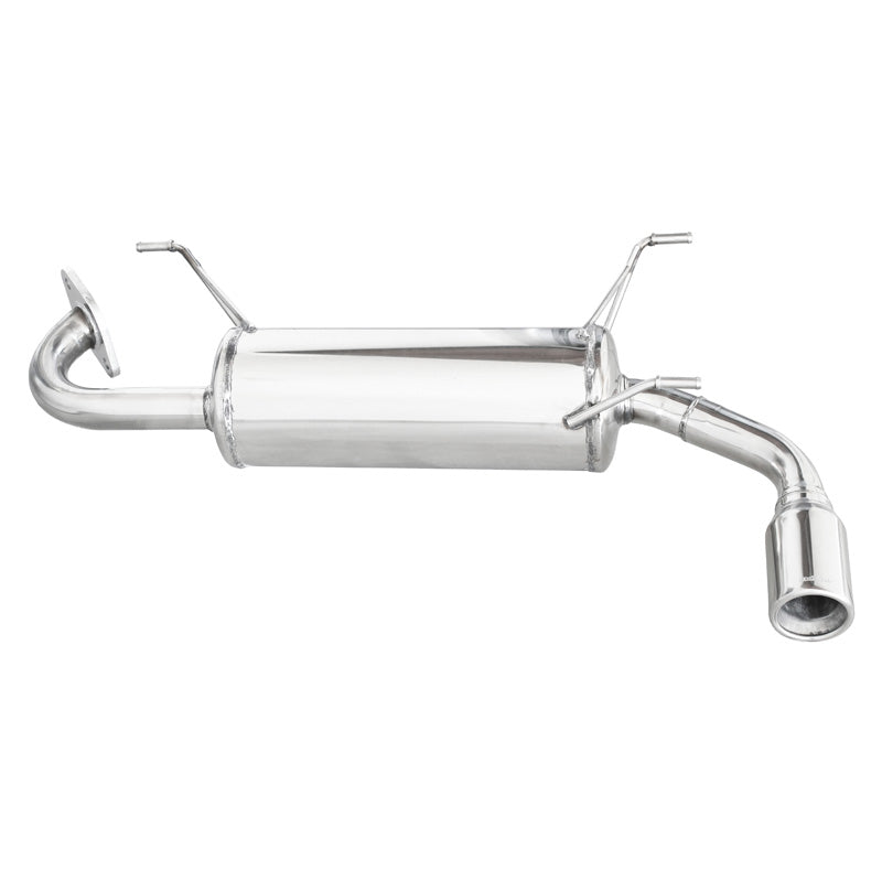 InoXcar, Sports exhaust, Fits Mazda MX-5 1.6i 16V 1998-2000 1x80mm