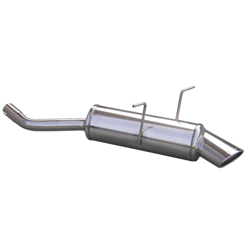 InoXcar, échappement sport, compatible avec BMW Mini One 1.6 (90HP) 2001- 120x80mm