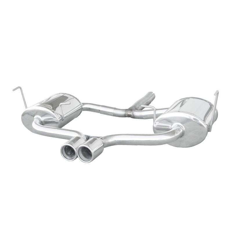 InoXcar, scarico sportivo 'Center', adatto a BMW Mini Cooper S (170HP) 2001- 2x80mm