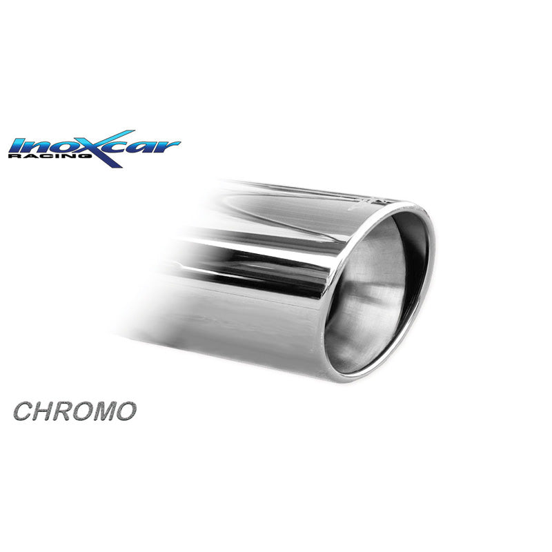InoXcar, doppio scarico sportivo, adatto a Mini Paceman 1.6S 184hp/JCW 211hp/ALL4 1x102mm X-Race