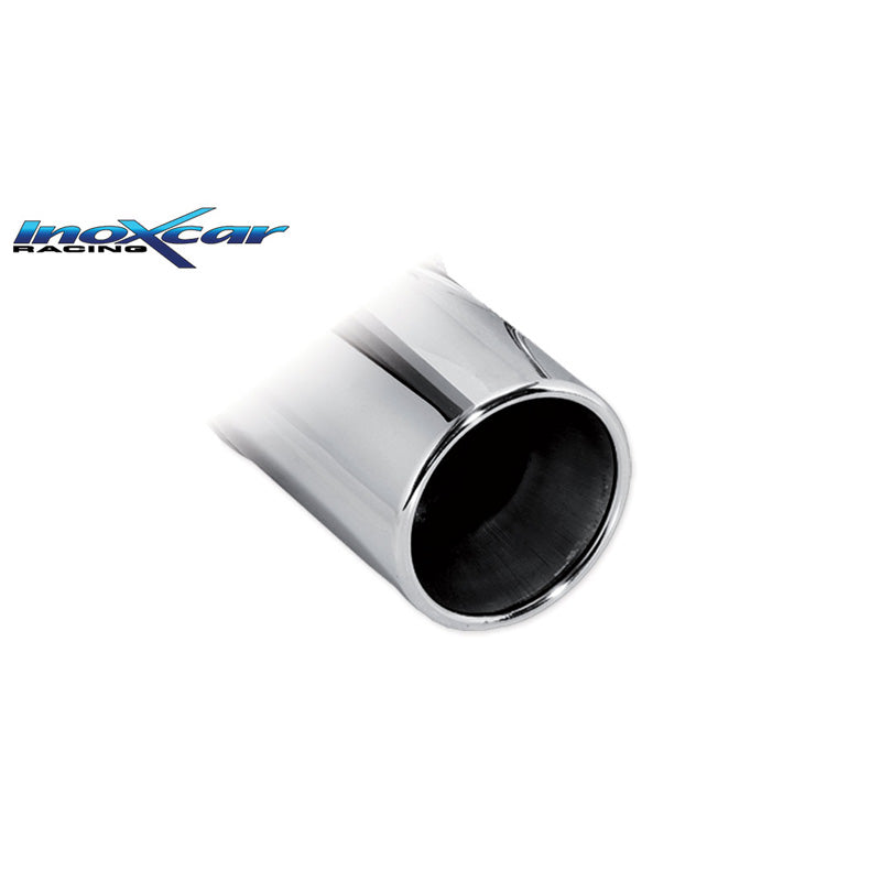 InoXcar, scarico sportivo, adatto a Mini One Cabrio 1.6 98hp 2013- 1x102mm