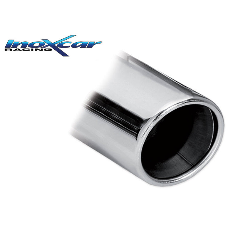 InoXcar, scarico sportivo, adatto a Mini One Cabrio 1.6 98hp 2013- 1x90mm X-Race