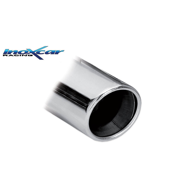 InoXcar, échappement sport, compatible avec Mini One R56 1.6 75hp 2010-2011 1x90mm X-Race