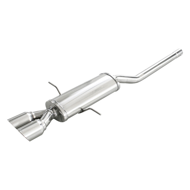 InoXcar, silencieux sport, compatible avec Mini R56 1.6 Cooper S (184HP) 2011- Ø55mm 2x80mm Racing