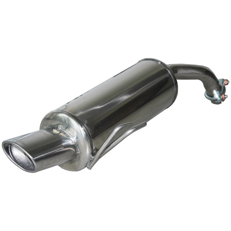 InoXcar, Scarico sportivo, compatibile con Mitsubishi Colt CZT 1.5 Turbo 2005- 120x80mm