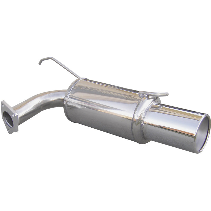 InoXcar, silencieux sport, compatible avec Mitsubishi Lancer EVO VIII 2004- 120mm Mega