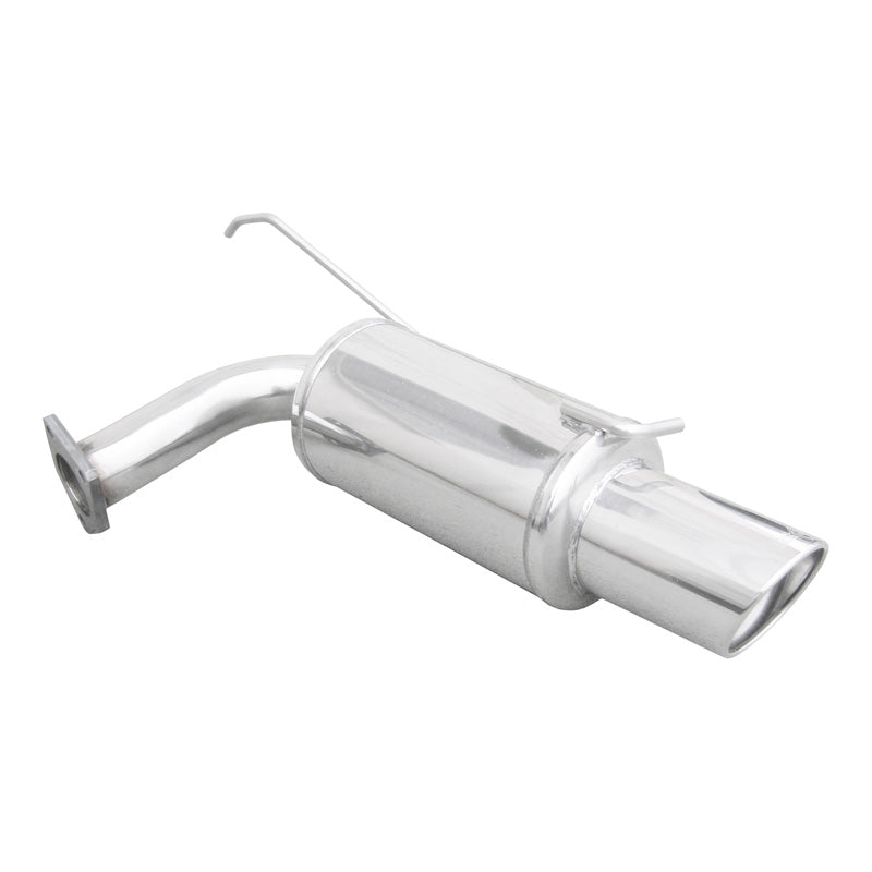InoXcar, silencieux sport, compatible avec Mitsubishi Lancer EVO IX 2.0 16V 280hp 2006-2008 Ø 63 1x110mm X-Race