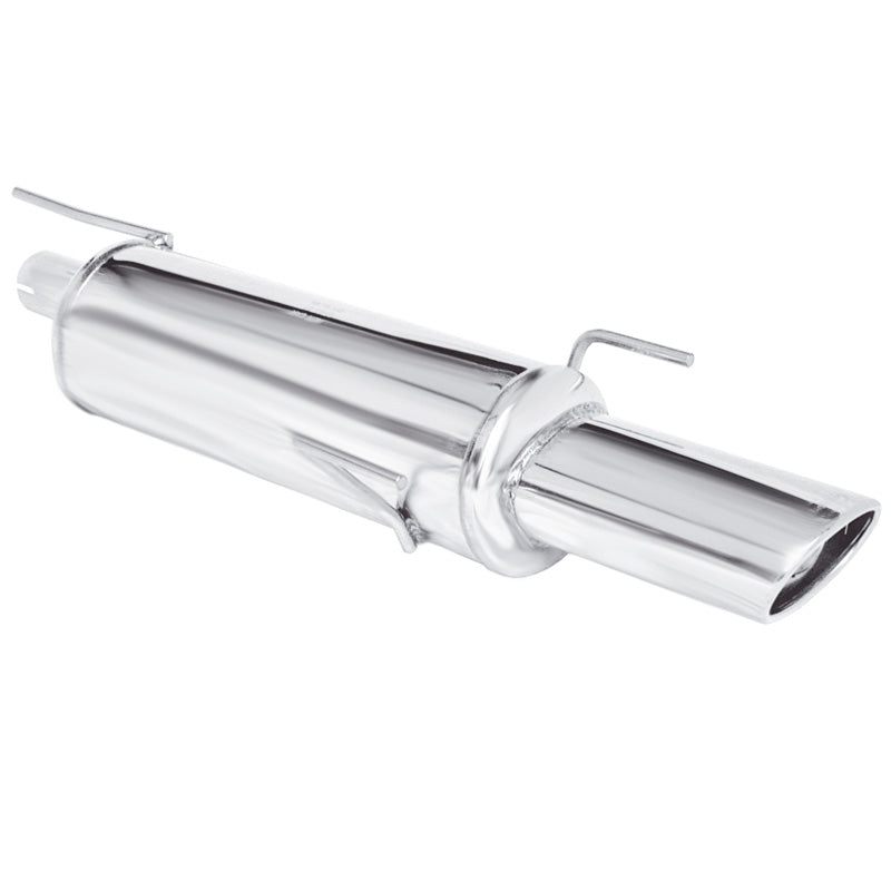 InoXcar, Sports exhaust, fits Opel Astra F 1.4 (60HP) 1996- 120x80mm (3 mounting brackets)