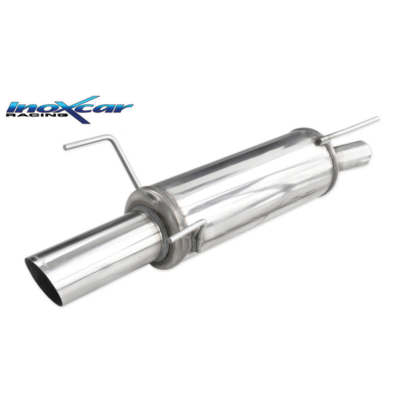 InoXcar, Sports exhaust, fits Opel Astra F 2.0 16v 150hp 1x90mm Rally