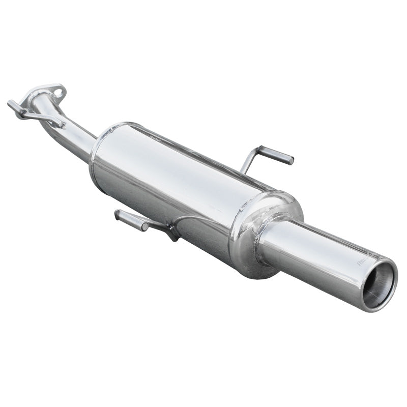 InoXcar, escape deportivo, compatible con Opel Astra G Coupé 2.0 Turbo 2001- 80mm