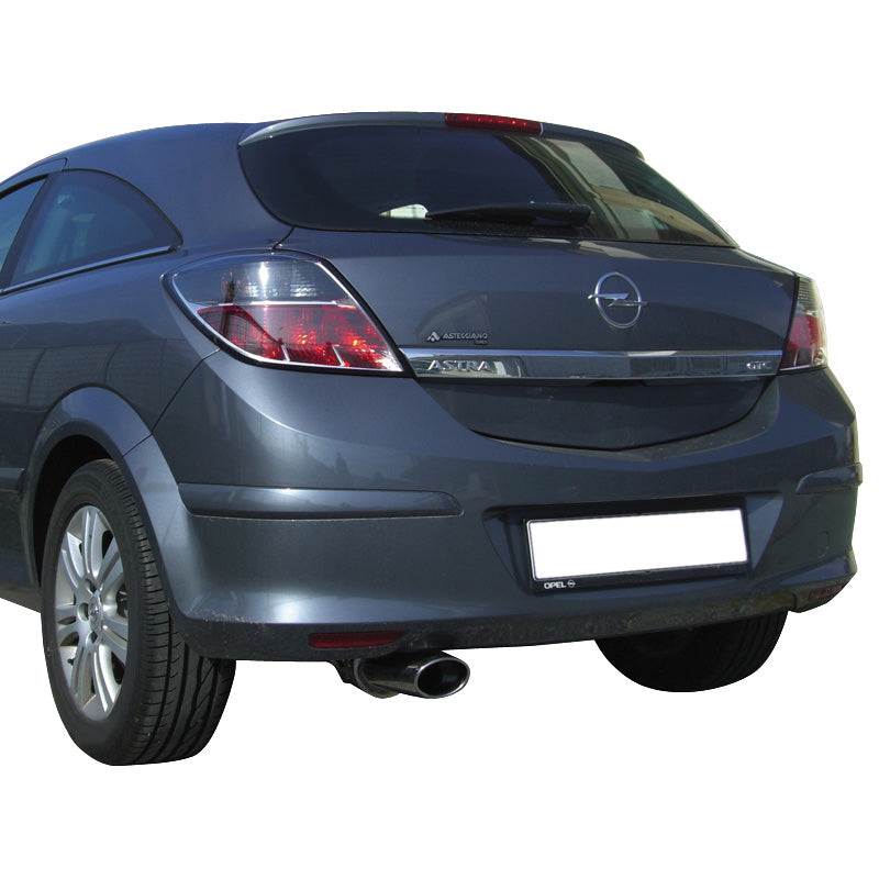InoXcar, scarico sportivo, compatibile con Opel Astra H GTC 1.7 CDTi (101HP) 2005- 120x80mm